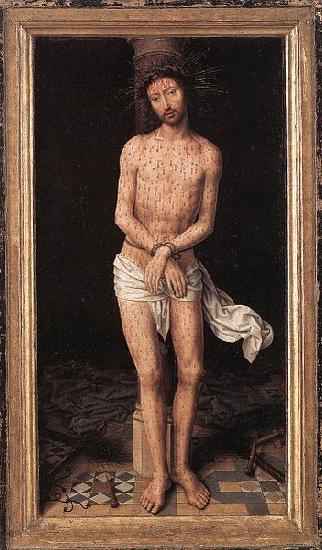 Hans Memling Christ at the Column Germany oil painting art